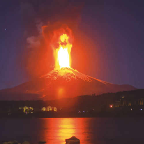 volcan erupcion 330 am